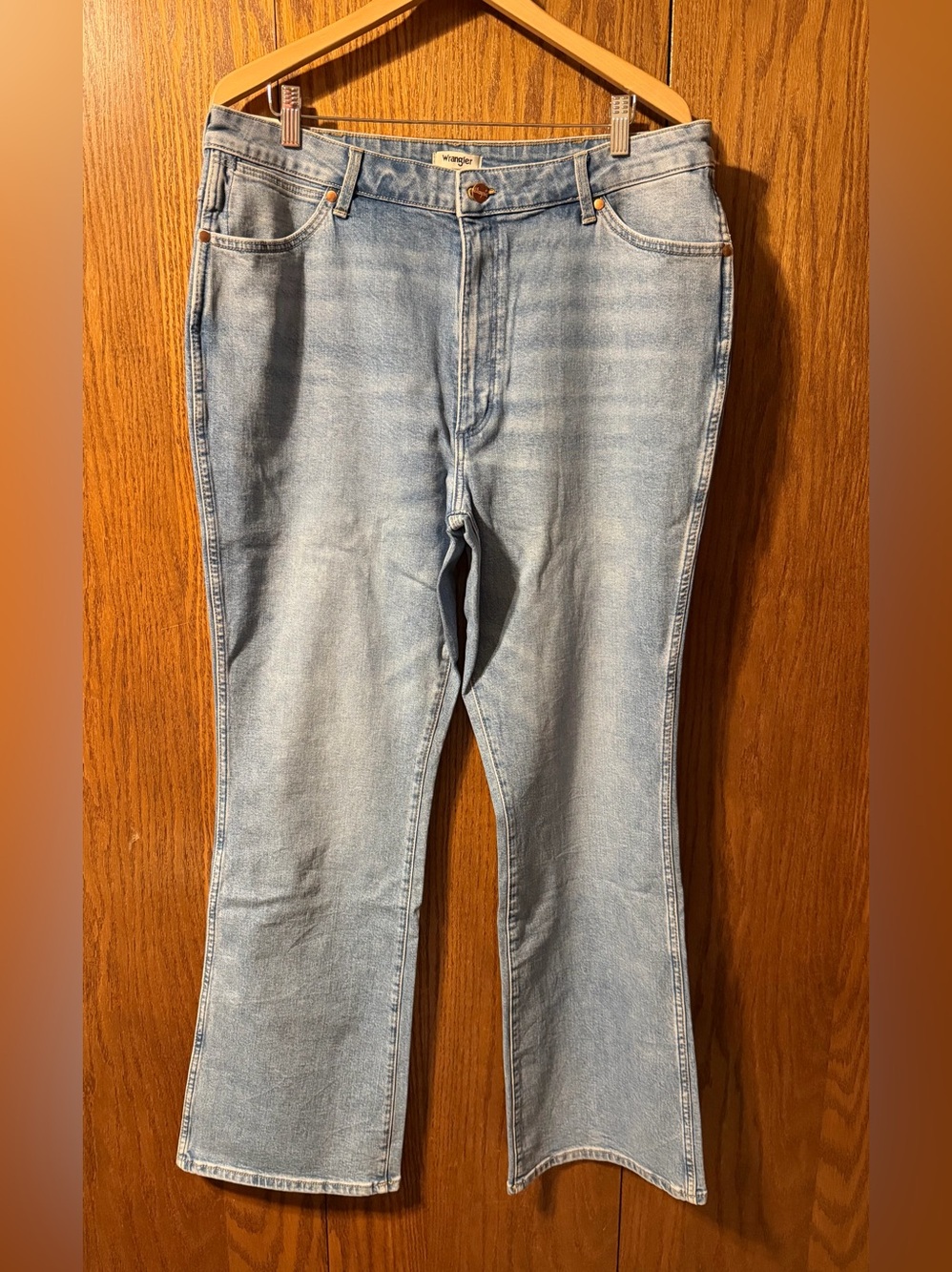 Wrangler Women’s Jeans Size 34x34 Westward 626 High Rise Bootcut Blue Denim